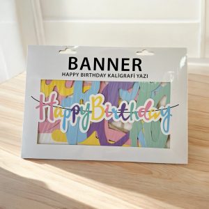 Happy Birthday Renkli  Banner
