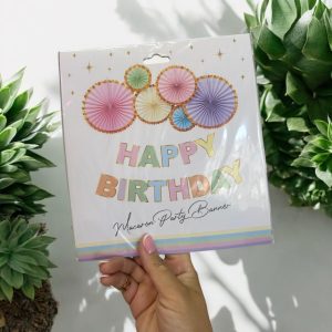 Macaron Party Banner