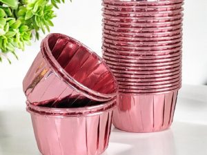 Rose Gold Cupcake Kek Kapsülü