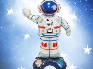 Astronot Folyo Balon