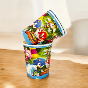 Sonic Temalı Bardak