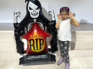 Halloween Mezar Taşı Rip Folyo Balon