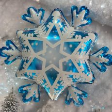 Kar Tanesi Folyo Balon