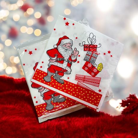 Noel Baba Temalı Peçete