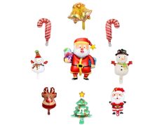 Noel baba 9 Setli Folyo Balon