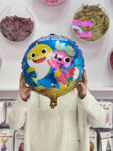 Baby Shark Temalı Folyo Balon