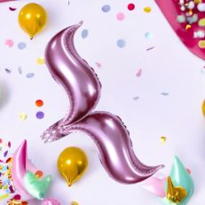 Deniz Kuyruğu Pembe Folyo Balon