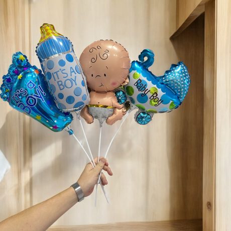 Baby Boy 5’li Folyo Balon