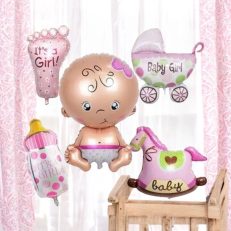 Baby Girl 5’li Folyo Balon