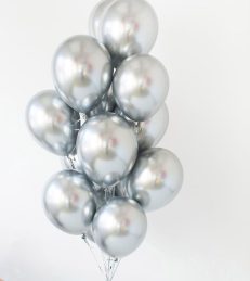 Gümüş Lateks Balon