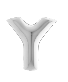 Y HARFİ FOLYO BALON