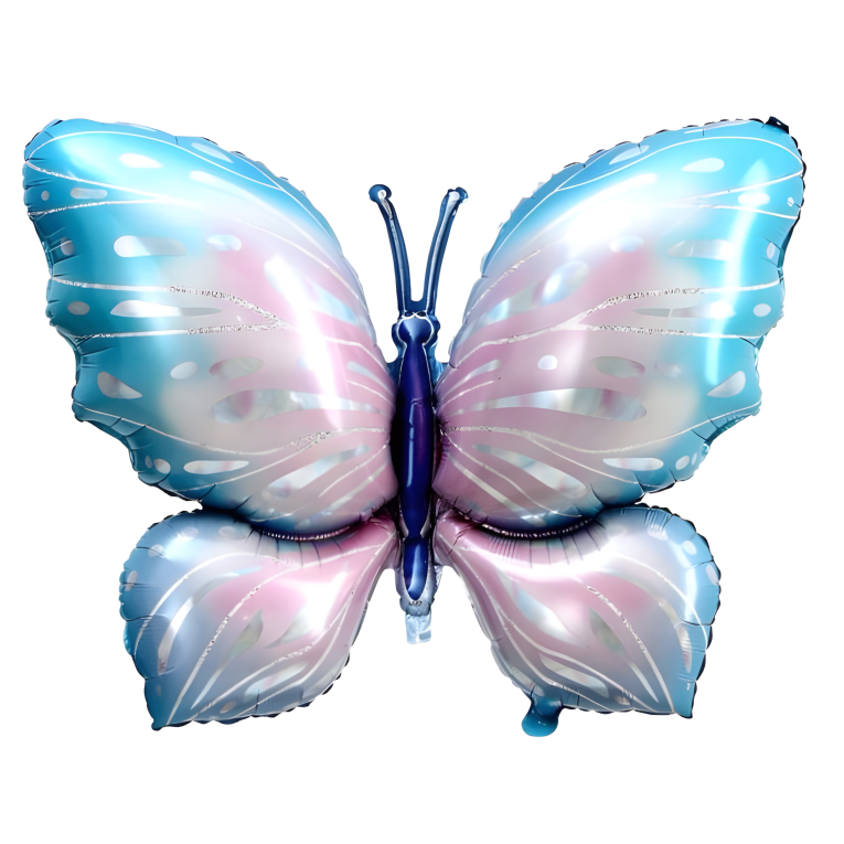 Toptan-Buyuk-Mavi-Kelebek-Folyo-Balon