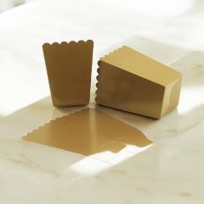 ✨ Gold Renk Popcorn / İkram Kutusu ✨