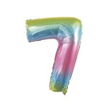7 Rakamı Gradient 40″ Folyo Balon