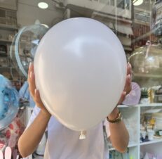 White Lateks Balon