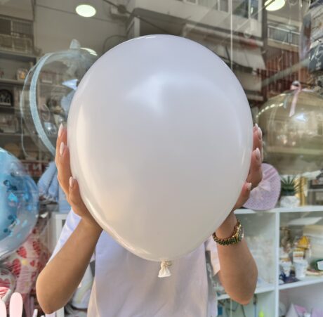 White Lateks Balon