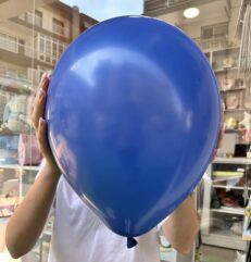 Koyu mavi Rengi Lateks Balon