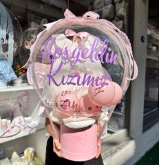 Hoş Geldin Kızımız Balon Kutusu
